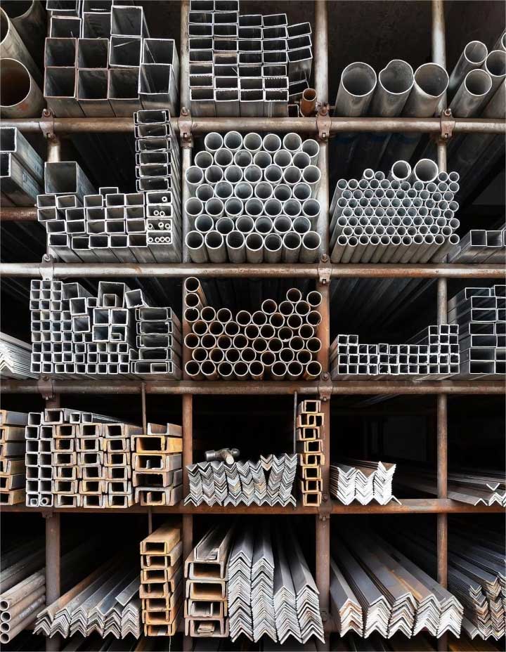 Galvanized pipe inventory
