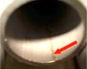 Seamless pipe cracks caused by inclusions